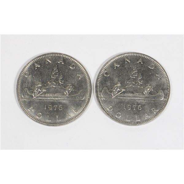 2 1976 CANADIAN DOLLARS