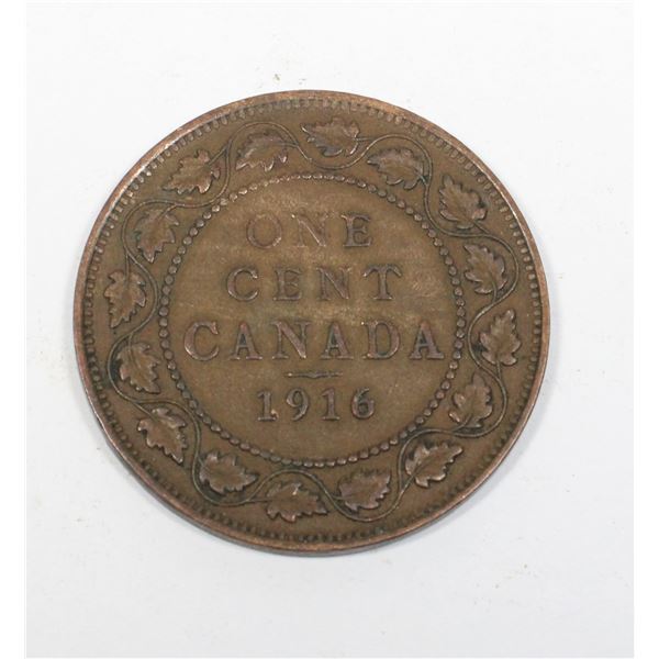 1916 CANADIAN LARGE CENT