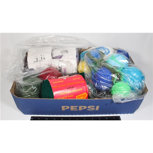 FLAT OF YARN/KNITTING MATERIALS