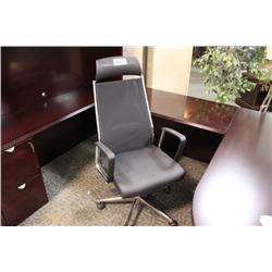 Black Highback Mesh Executive Office Chair