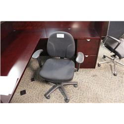 Black Ergonomic Adjustable Task Chair