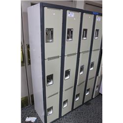 6 Bank Of Personal Lockers