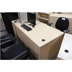 Maple 6Ft Executive Desk