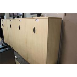 Maple Tall 2 Door Storage Cabinet