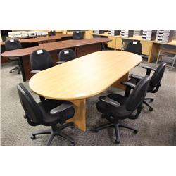 Maple 8Ft Boardroom Table