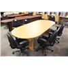 Image 1 : Maple 8Ft Boardroom Table