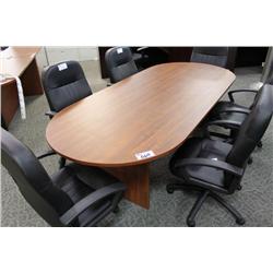 Cherry 8Ft Boardroom Table