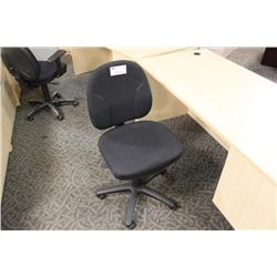 Black Adjustable Steno Chair