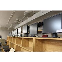 Lot Of Flat Panel Monitors