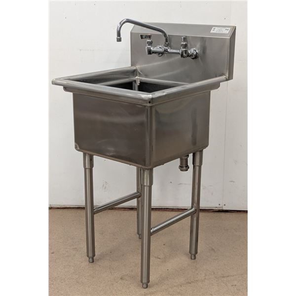 Efi 18" x 18" Stainless Steel One Tub Sink w/Faucet
