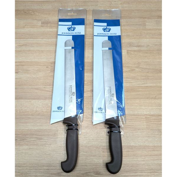 10" Sabre Slicing Knives, Johnson-Rose 25210 - Lot of 2