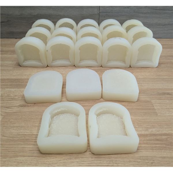Mini Toast Silicone Molds - Lot of 20