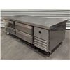 Image 2 : HC-CBR72 74" Refrigerated Chef Base w/4 Drawers