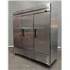 Image 2 : True T-72F-HC 78" Three Door Stainless Freezer