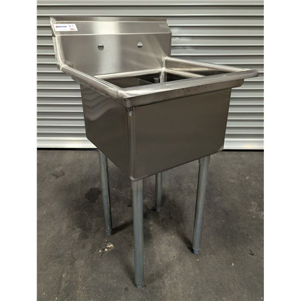 23" x 24" Single Tub Sink, Omcan 22112