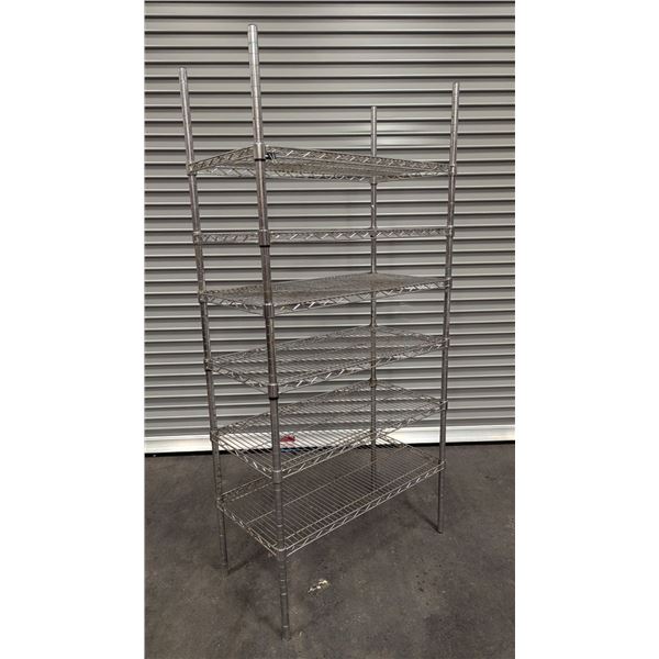 35.5" x 18" Wire Shelving Unit