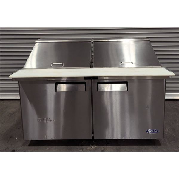 Nella MSF8307GR 60" Refrigerated Sandwich/Salad Prep Table