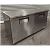 Image 2 : True TUC-60F-HC 60" Double Door Undercounter Freezer
