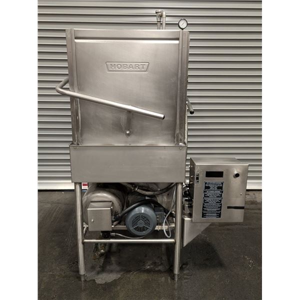 Hobart AM14C Pass-Thru Dishwasher w/Booster Heater