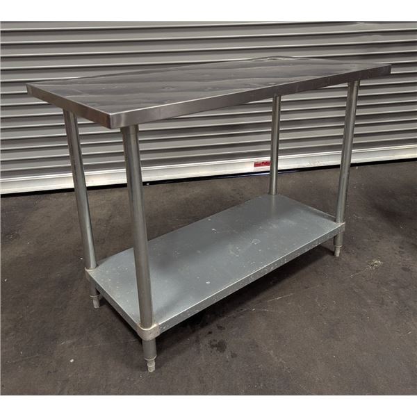 48" x 24" Stainless Steel Work Table