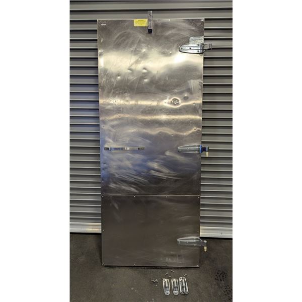 32-3/4" x 79-1/2" Walk-in Swing Door With Hinges