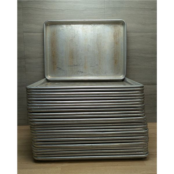 Half Size Bun Pans - Lot of 27