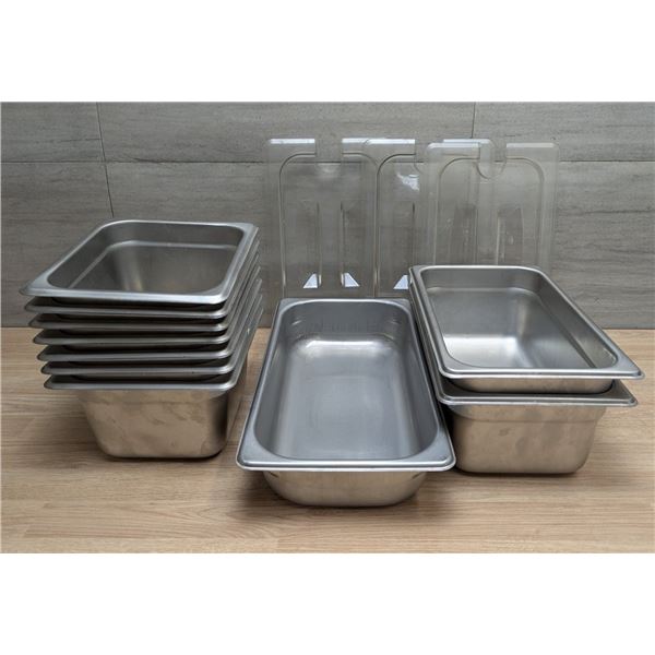 Assorted Stainless Steel Inserts - Lot of 13pcs