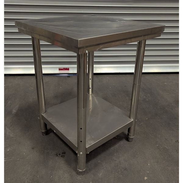Vevor 23.5" x 23.5" Stainless Steel Work Table