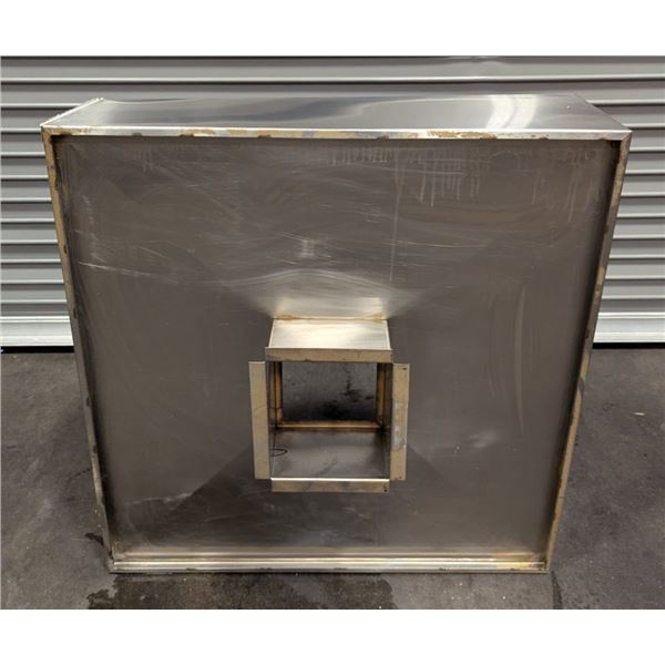 36" x 36" Stainless Steel Hood