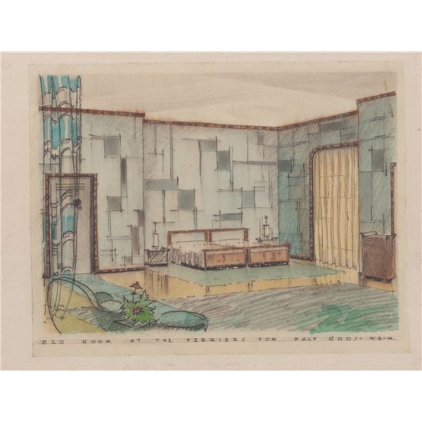 A "Free Love" Original Set Design.