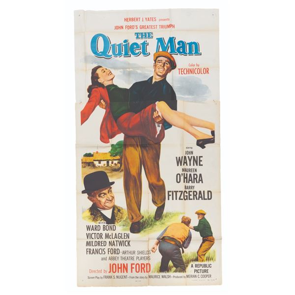 A “The Quiet Man” 3-Sheet.