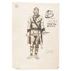 Image 4 : A Set of Harper Goff "The Vikings" Character Concepts.
