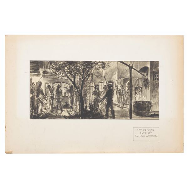 A “Song Without End” Original Production Design.