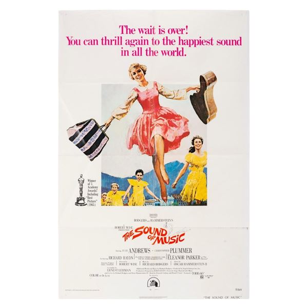 A "The Sound of Music" Theatrical Re-Release One-Sheet.