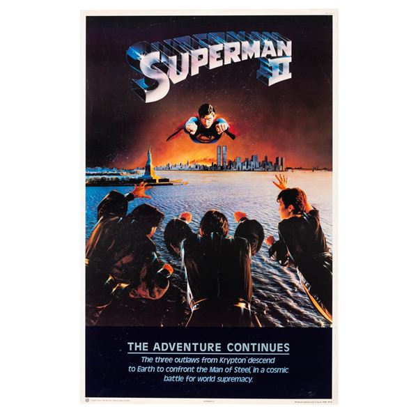 A "Superman II" Poster.
