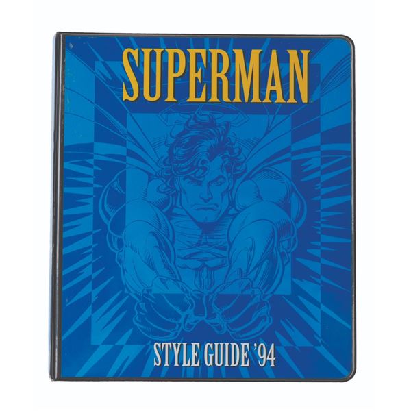 A 1994 "Superman" Style Guide.