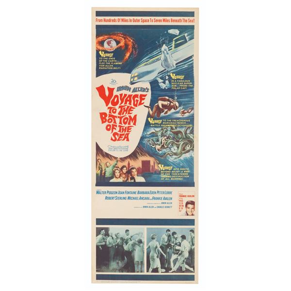 A “Voyage to the Bottom of the Sea” Insert Poster.