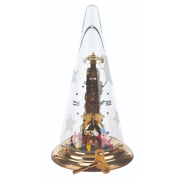 A Walt Disney Gallery "Fantasia" Pendulum Clock.