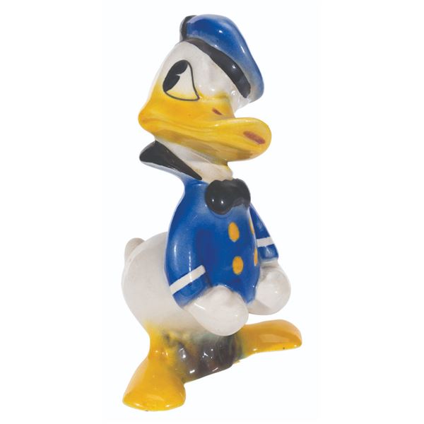 A Donald Duck Figurine by Evan K. Shaw.