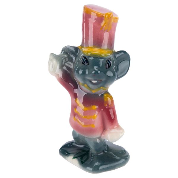 A “Dumbo” Timothy Mouse Ceramic Figurine by Vernon Kilns.