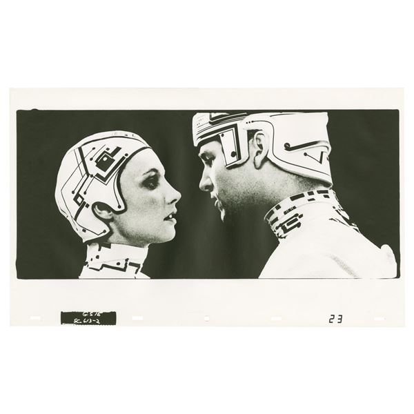 A “Tron” Photostat Effect Print.