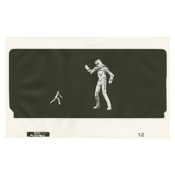 A "Tron” Sark Photostat Effect Print.