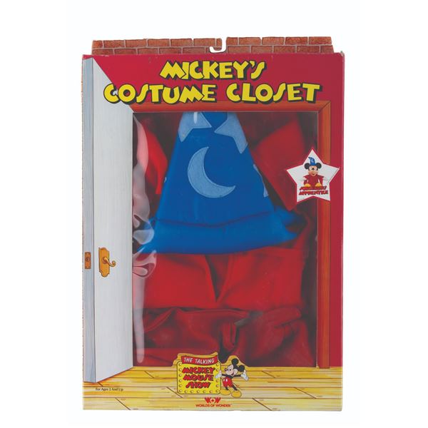 A Talking Mickey Sorcerer's Apprentice Costume.