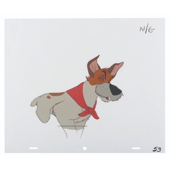 An “Oliver & Company” Production Cel.