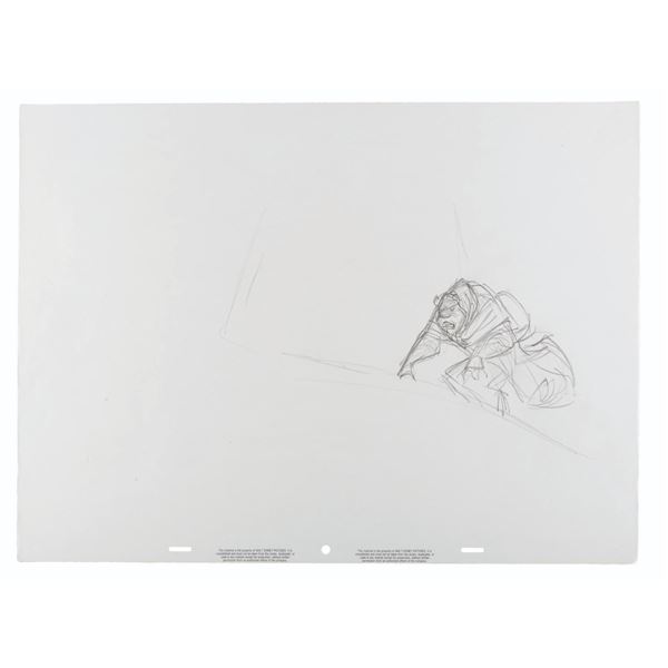 A "Beauty and the Beast" Original Development Drawing.