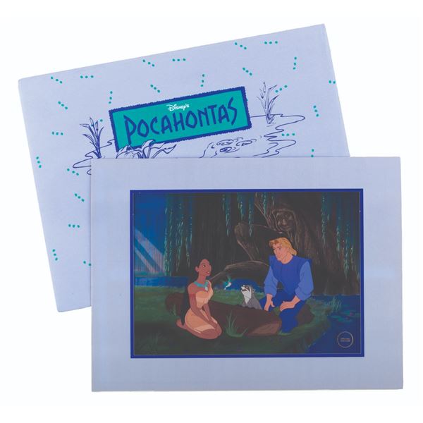 A 1995 “Pocahontas” Home Video Lithograph.