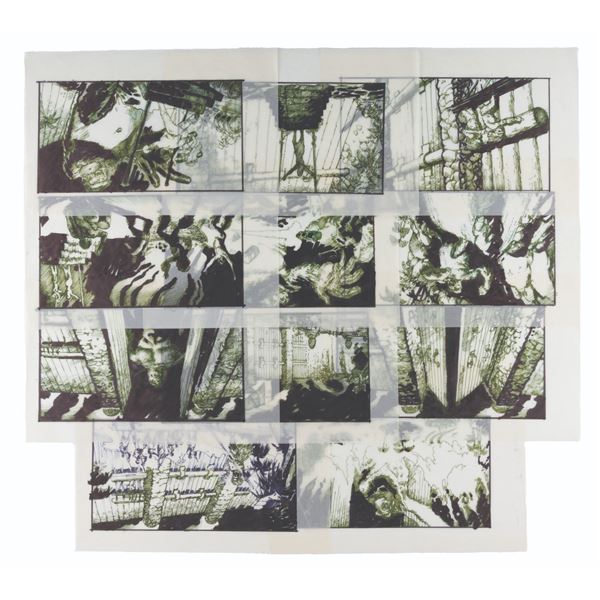 A Set of Universal King Kong Encounter Storyboards.