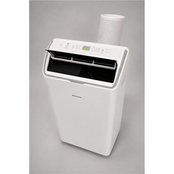 Customer Returned – Tested – Hisense AP1219CR1W 12,000 BTU Wi‑Fi Portable