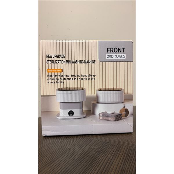 Brand New Foldable Portable Mini Washing Machine – 1 Unit – Assorted Colours