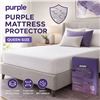 Image 1 : Brand New Purple Mattress Protector – Queen Size – Quiet Dual-Layer Protection